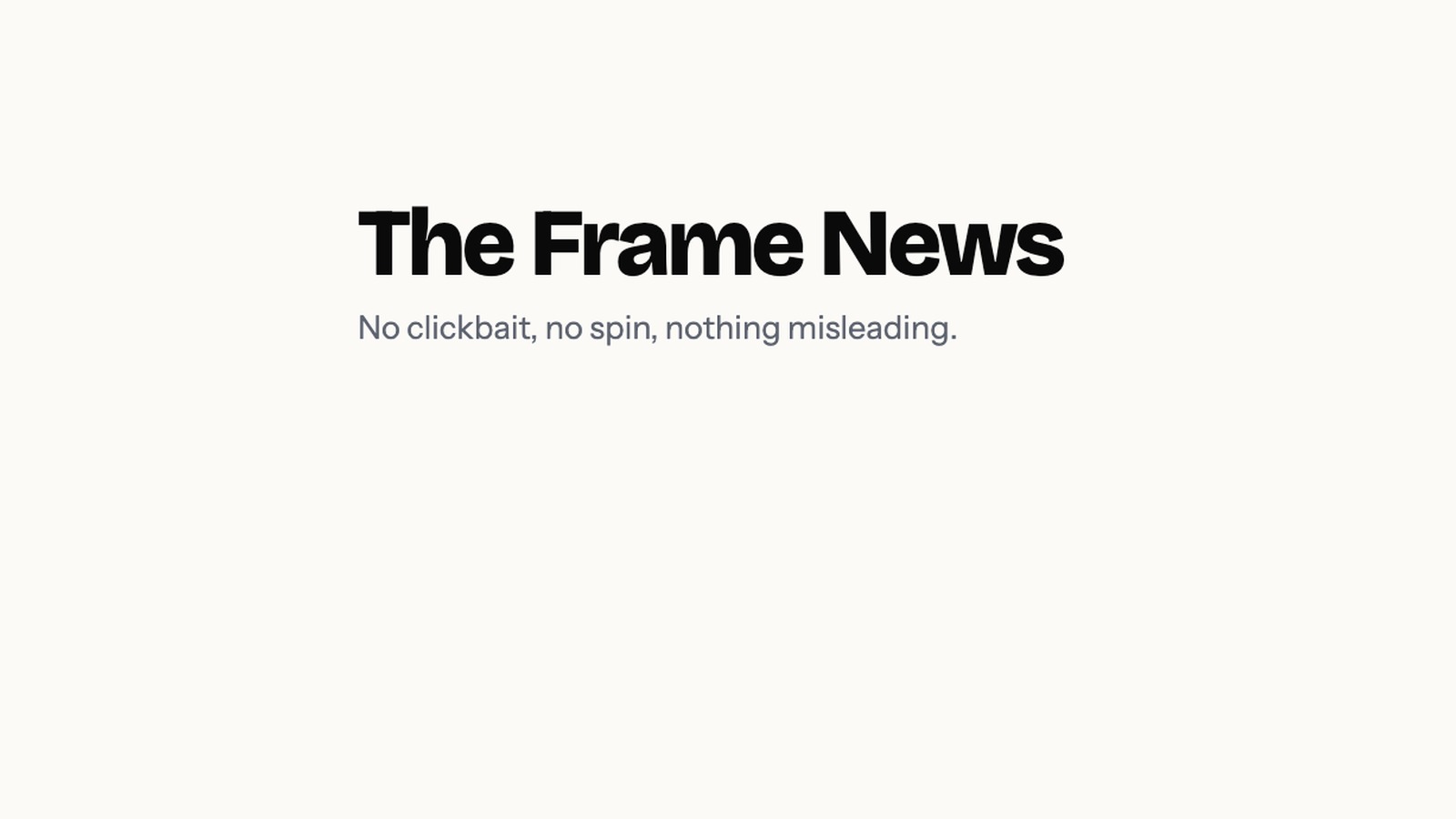 News Website product screenshot